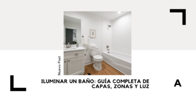 Iluminar un baño