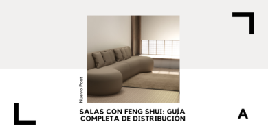 Salas con Feng Shui