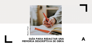 Memoria descriptiva de obra