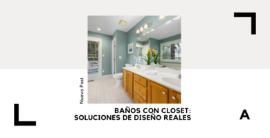 Baños con Closet: Soluciones de Diseño Reales 3 Baños con clóset