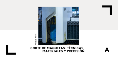 Corte de Maquetas