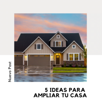 Ampliar tu casa