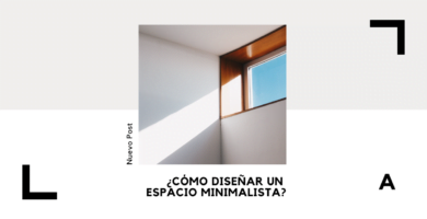 espacio minimalista