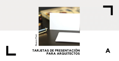 Tarjetas de presentación para Arquitectos