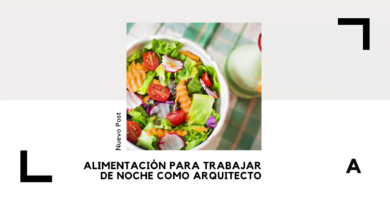 Alimentación para TRABAJAR DE NOCHE