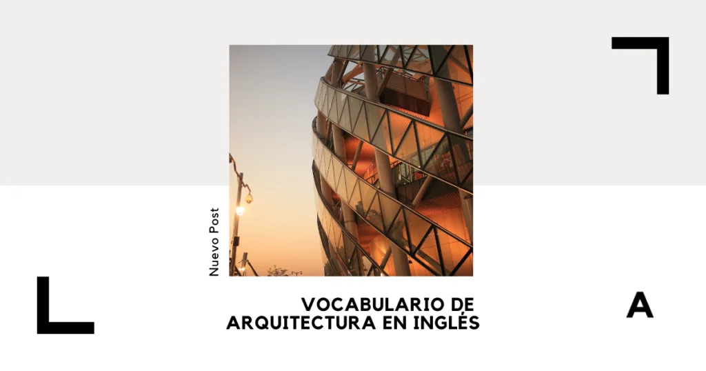 vocabulario de arquitectura en inglés