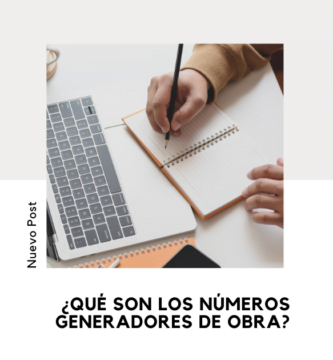 números generadores de obra