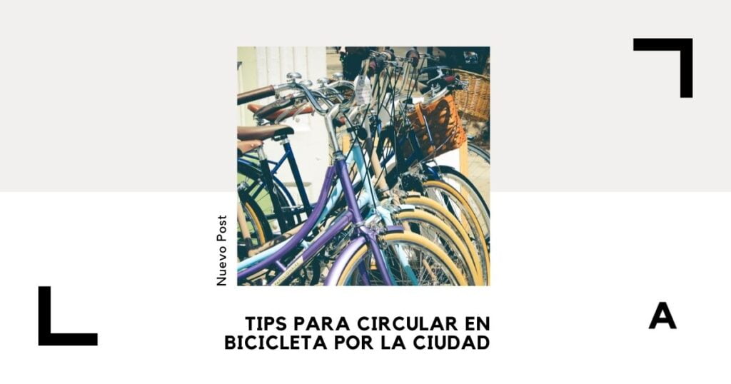 circular en bicicleta