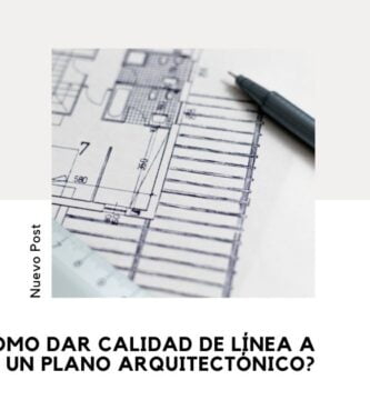 Calidad de Línea: Grosores para Planos Arquitectónicos 2 calidad de línea