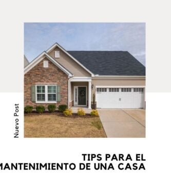 mantenimiento de una casa