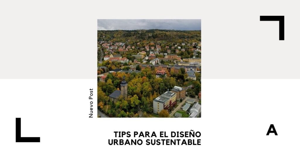diseño urbano sustentable