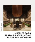 Muebles para restaurantes