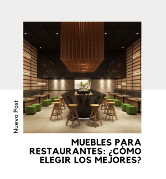 Muebles para restaurantes