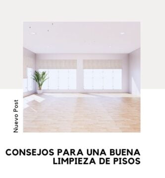 Limpieza de pisos