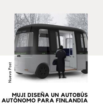 Autobús Autónomo Muji Gacha: Diseño Minimalista 2 Autobús autónomo