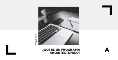 programa arquitectónico