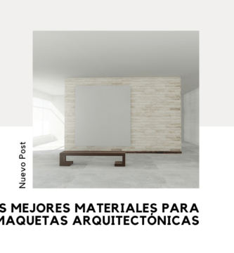 Materiales para maquetas