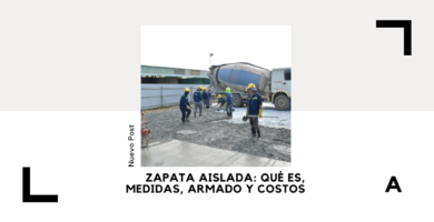 Zapata Aislada: Medidas, Armado, Costo y Cómo Hacerla 6 Zapata Aislada