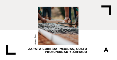Zapata Corrida: Medidas, Armado y Costo 7 Zapata Corrida