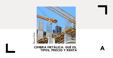 Cimbra Metálica: Qué es, Tipos, Precio y Renta 13 Cimbra Metálica