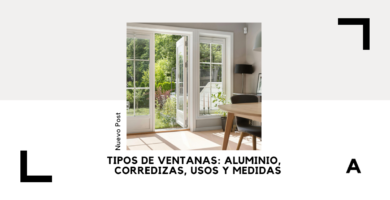 Tipos de Ventanas: Aluminio, Corredizas, Usos y Medidas 9 Tipos de Ventanas